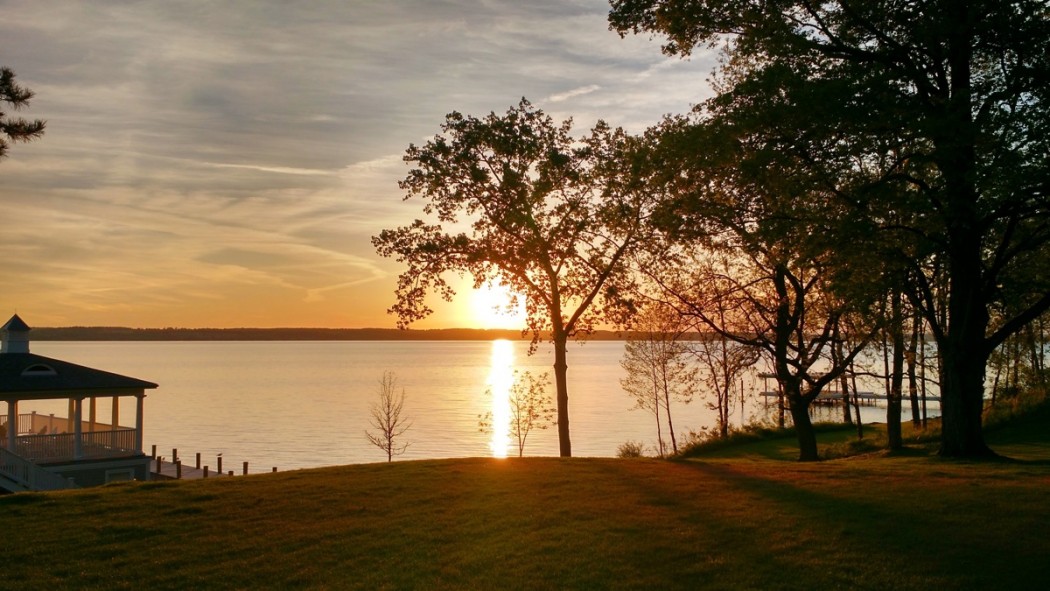 A Cayuga Lake Sunset Relatively Random